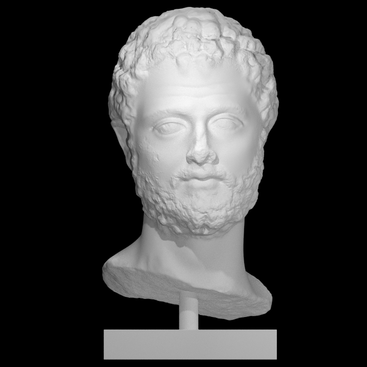 A Roman marble male portrait bust