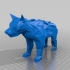 Low Poly DireWolf - Game of Thrones image