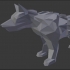Low Poly DireWolf - Game of Thrones image