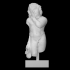 Roman marble Cupid image