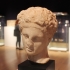 A Roman marble head of a satyr image