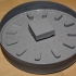 Clock (Concrete 3D Printed Mold or Fully 3D Printable) image