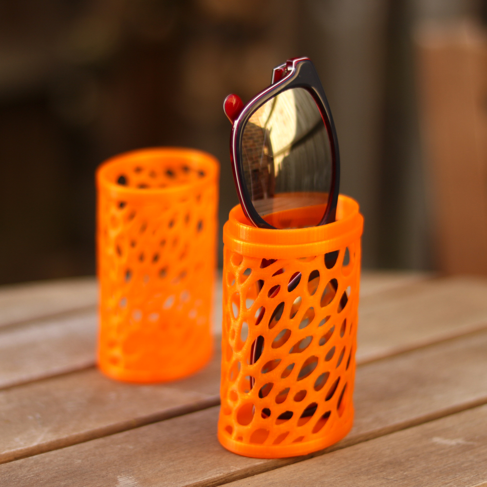 Sunglasses case - Voronoi