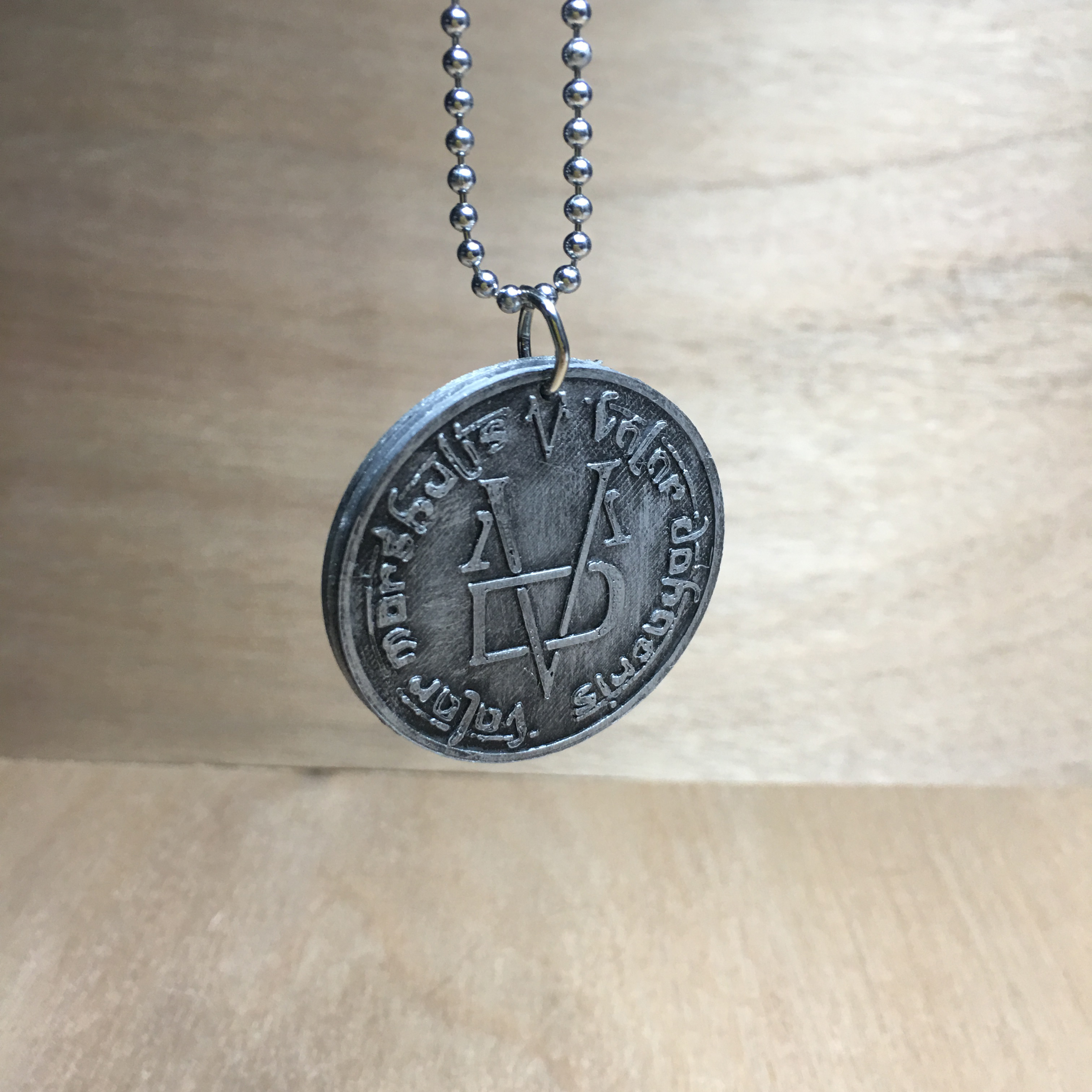 Coin of The Faceless Man Pendant - Game of Thrones