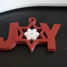 Picture of print of Joy Christmas Ornament This print has been uploaded by Lynn