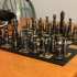 Steampunk Chess Set print image