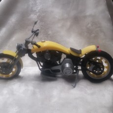 Picture of print of Custom Motorbike