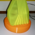 Fractal Led Lamp print image