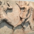 Slab from a frieze of the Mausoleum showing a battle between Lapiths and Centaurs image