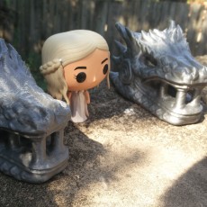 Picture of print of Dragonstone Gate Statue - Game of Thrones