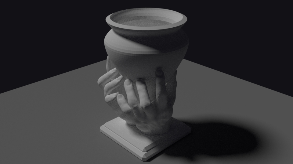 Hand holding Cup