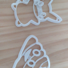 Picture of print of Pikachu cookie cutter This print has been uploaded by YAIZA VEGA DIAZ