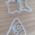 Pikachu cookie cutter print image