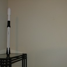 Picture of print of SpaceX Falcon 9 Model Kit