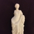 Statue of Hermaphroditus print image
