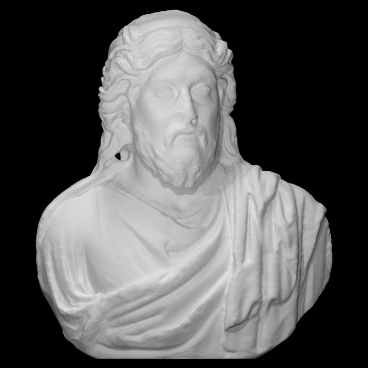 Bust of a philosopher or a monk