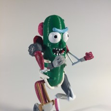 Picture of print of Pickle RICK!!!