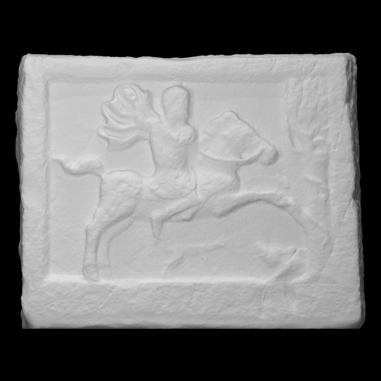 Gravestone figuring a "Thracian horseman"