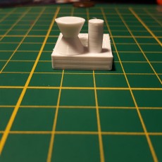 Picture of print of Fast printer and material test