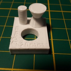 Picture of print of Fast printer and material test