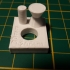 Fast printer and material test print image