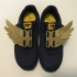 Shoe wings quick tieing image
