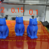 MakerBot Digitizer LaserCat - Layer thickness tests print image