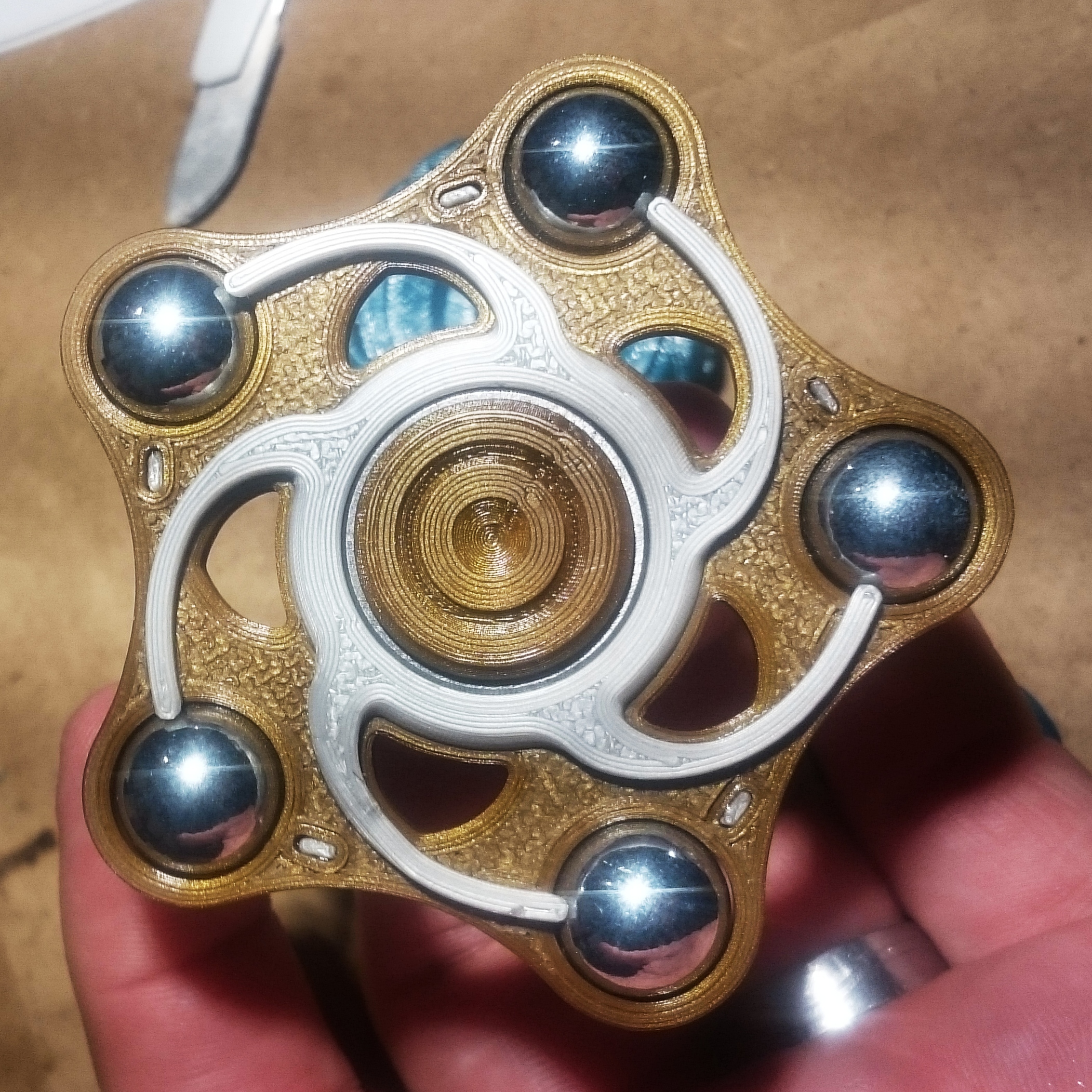 Spiral Quintuple Spinner
