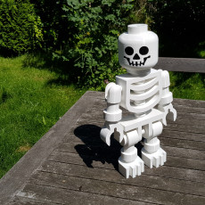 Picture of print of Classic Skeleton Minifig This print has been uploaded by John Pauw
