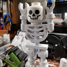 Picture of print of Classic Skeleton Minifig This print has been uploaded by Evan R. Phinney
