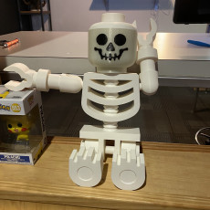 Picture of print of Classic Skeleton Minifig This print has been uploaded by Adam McDonnough