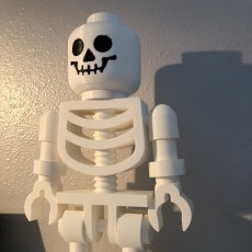 Picture of print of Classic Skeleton Minifig This print has been uploaded by Matt Edwards