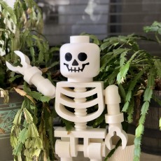 Picture of print of Classic Skeleton Minifig This print has been uploaded by Matt Edwards