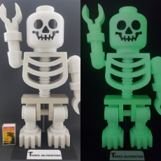 Picture of print of Classic Skeleton Minifig This print has been uploaded by Tore Langelandsvik