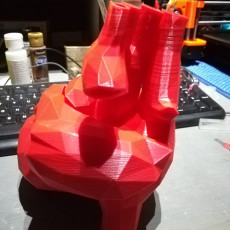Picture of print of Low poly heart vase This print has been uploaded by Angel Javier Gonzalez