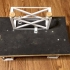 Upcycled Skateboard Desktop Shelves image