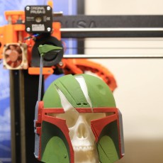 Picture of print of Mandalorian Trophy