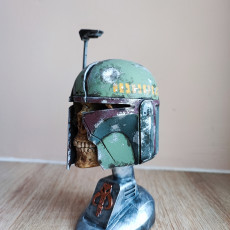Picture of print of Mandalorian Trophy
