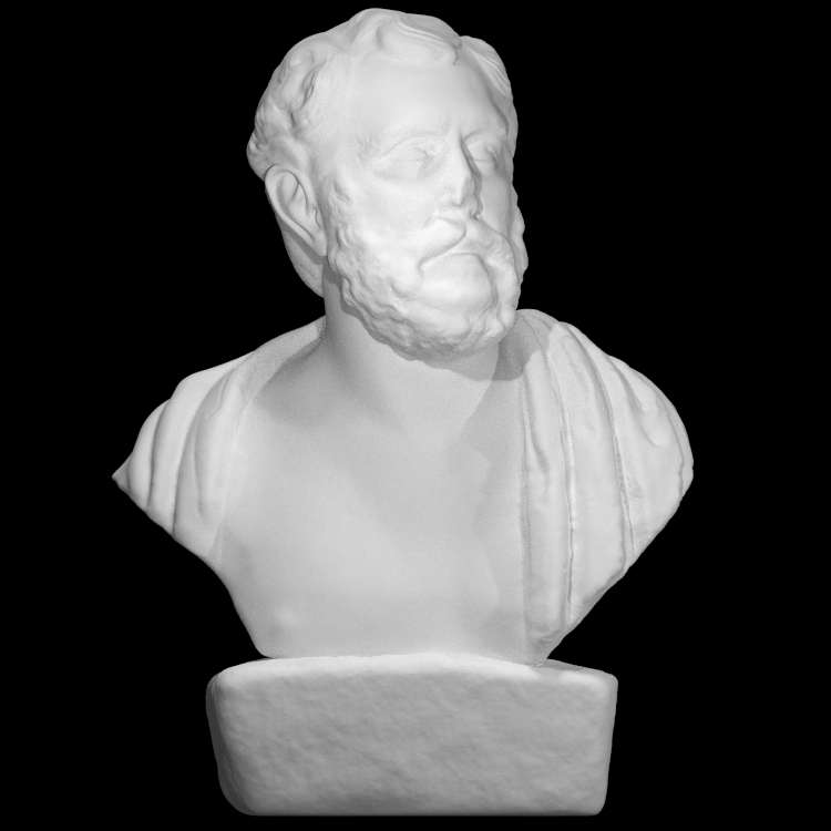 Portrait bust of the philosopher Polemon
