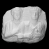 Funerary relief of a father and his son image