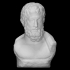 Portrait bust of the philosopher Metrodoros image