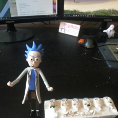Picture of print of Rick Action Figure (Rick and Morty)