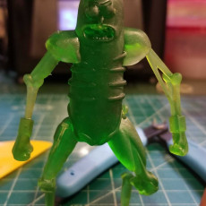 Picture of print of Rat Warrior Pickle Rick