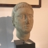 Egyptian limestone male head image