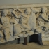 Fragment of a marble sarcophagus image