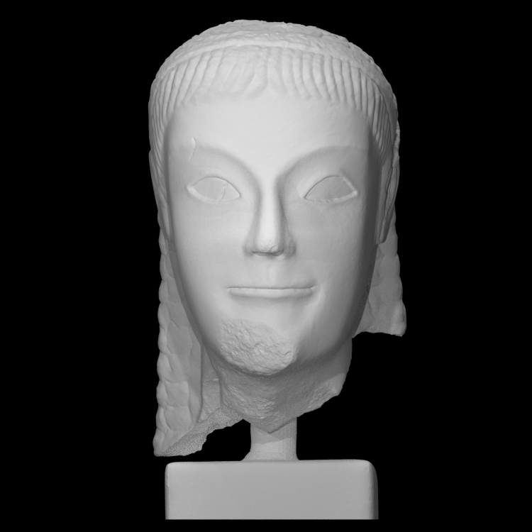 Head of kouros