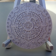 Picture of print of Aztec Calendar - Sun Stone This print has been uploaded by Steven McNichols