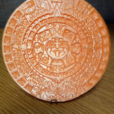 Picture of print of Aztec Calendar - Sun Stone This print has been uploaded by David Martinez