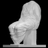 Statuette of a seated woman image