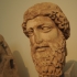 Head of a bearded god image